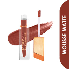 Kremlin Mousse Matte Liquid Lipstick Lips Pack of 2 (Rosette,Normally Nude)