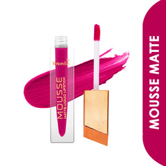 Kremlin Mousse Matte Liquid Lipstick Lips Pack of 2 (Wicked,Mermaid)