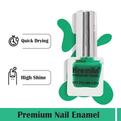 Kremlin Nail Paints Pack of 2 Green and Blue Size-9.9 ml