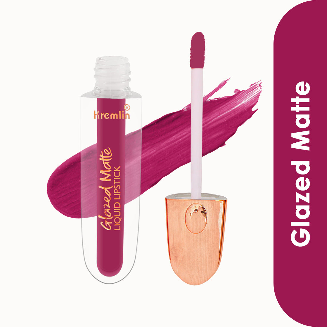 Glazed Matte Liquid Lipstick - Rosette