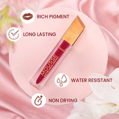 Kremlin Mousse Matte Liquid Lipstick Lips Pack of 2 (Wicked,Holy Berry)
