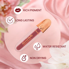 Glazed Matte Liquid Lipstick - Chilling Lips