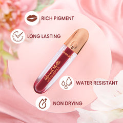 Glazed Matte Liquid Lipstick - Fiery Queen