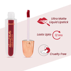 Glazed Matte Liquid Lipstick - Fiery Queen