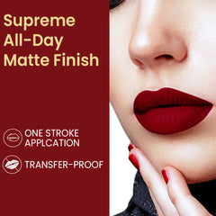 Kremlin Mousse Matte Liquid Lipstick Lips Pack of 2 (Wicked,Holy Berry)