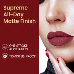 Glazed Matte Liquid Lipstick - Virgin