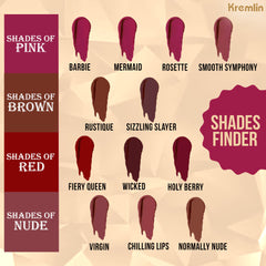 Glazed Matte Liquid Lipstick  - Rustique