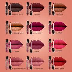 Glazed Matte Liquid Lipstick - Barbie
