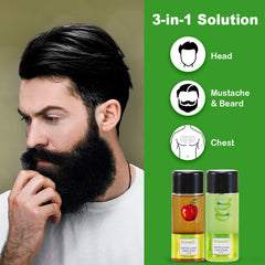 Combo Pack of 2 Kremlin Crystal Clear Gel Hair Colour-100ml+100ml Apple and Aloe Vera- Dark Brown