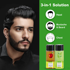 Combo Pack of 2 Kremlin Crystal Clear Gel Hair Colour-100ml+100ml Apple and Aloe Vera- Dark Brown