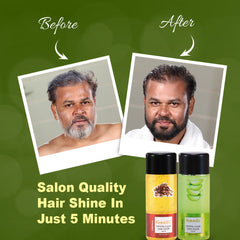 Kremlin Crystal Clear Gel Hair Color- 100ml+100ml Coffee Beans and Aloe Vera- New Super Saver