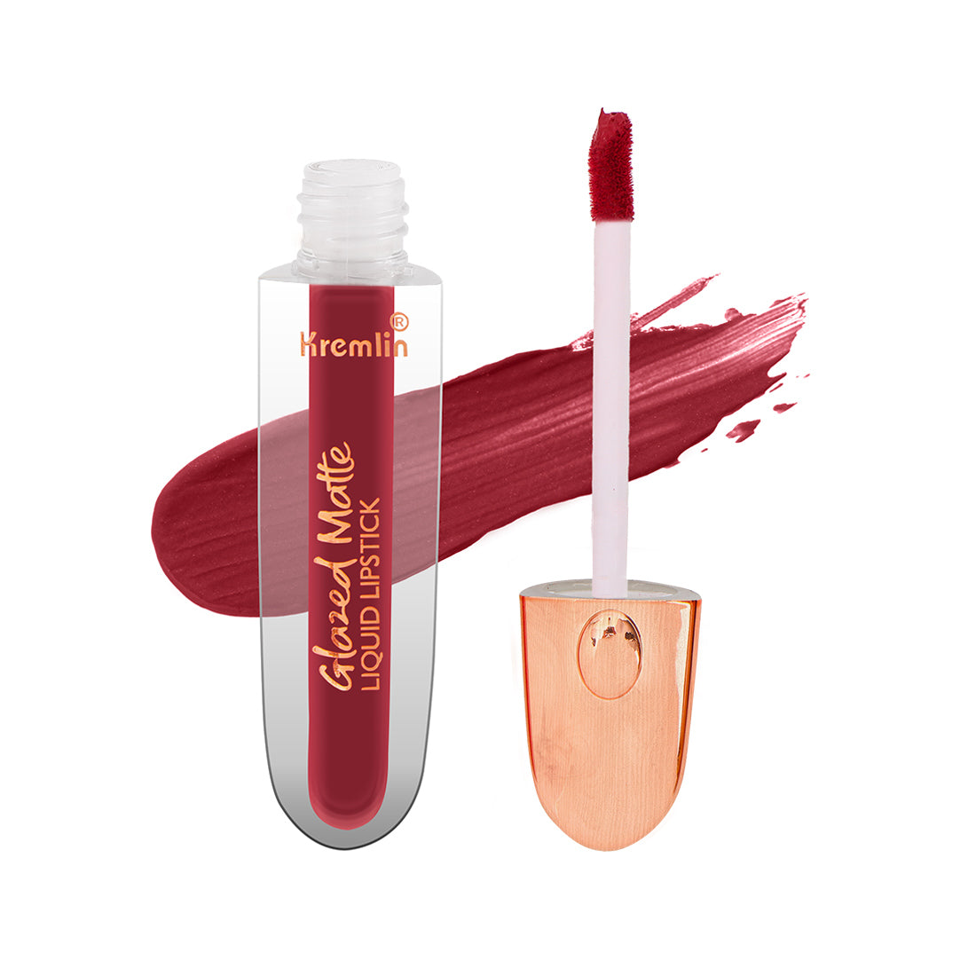 Glazed Matte Liquid Lipstick - Fiery Queen