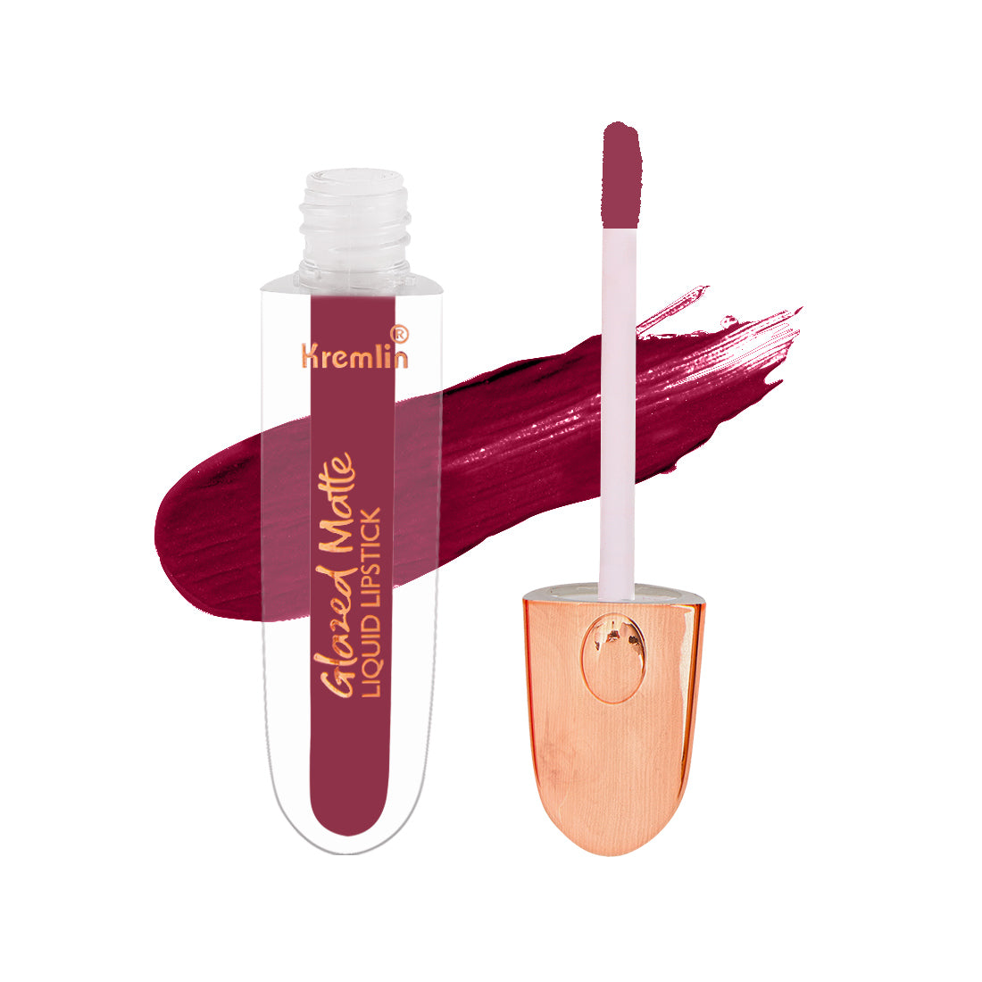 Glazed Matte Liquid Lipstick  - Rustique